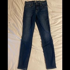 For All Man Kind 7 Jeans, Medium Wash, Size 26 Gwenevere Jean